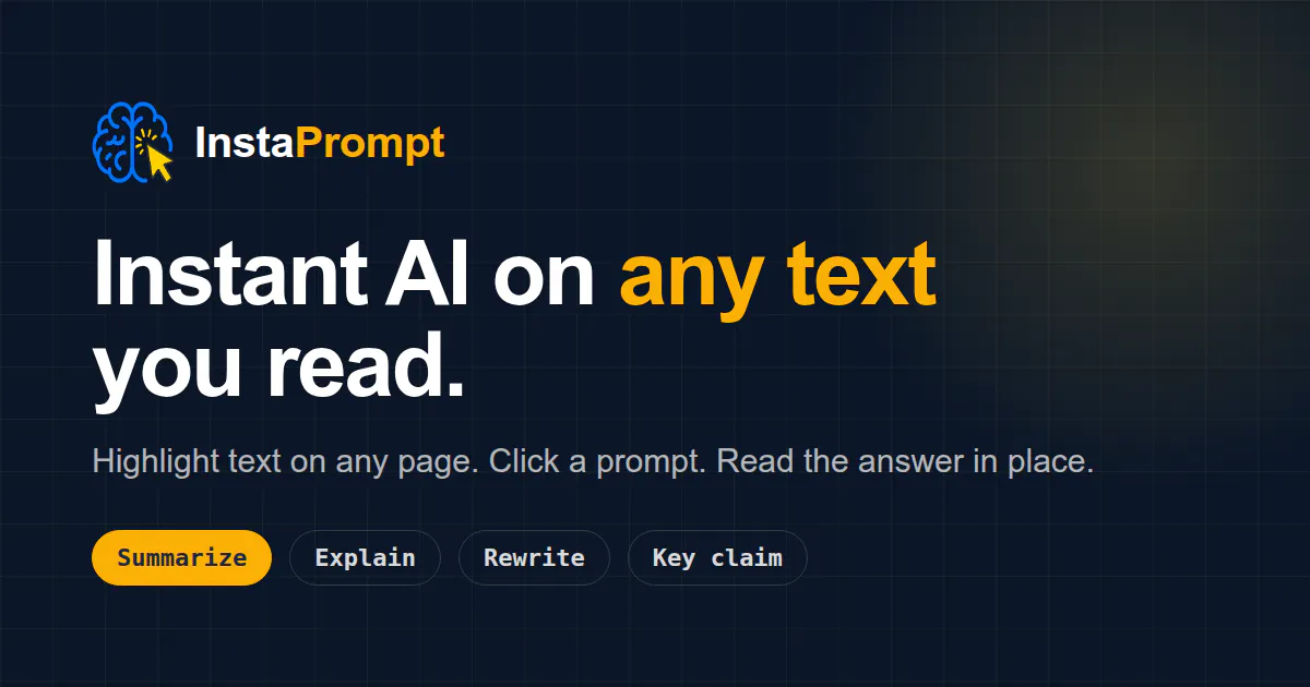 InstaPrompt gallery image