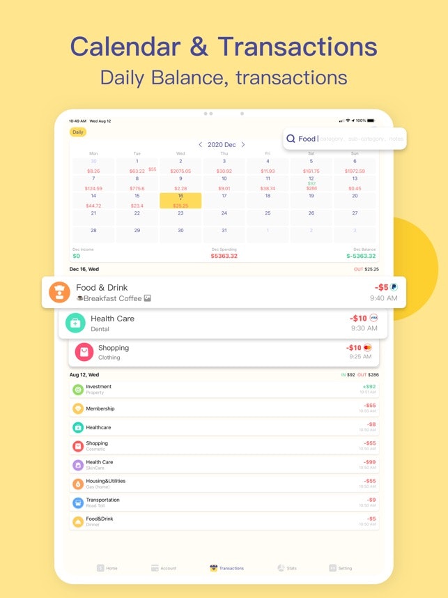 Spending Tracker gallery image