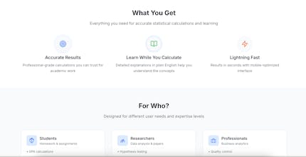 TheStatsCalculator gallery image