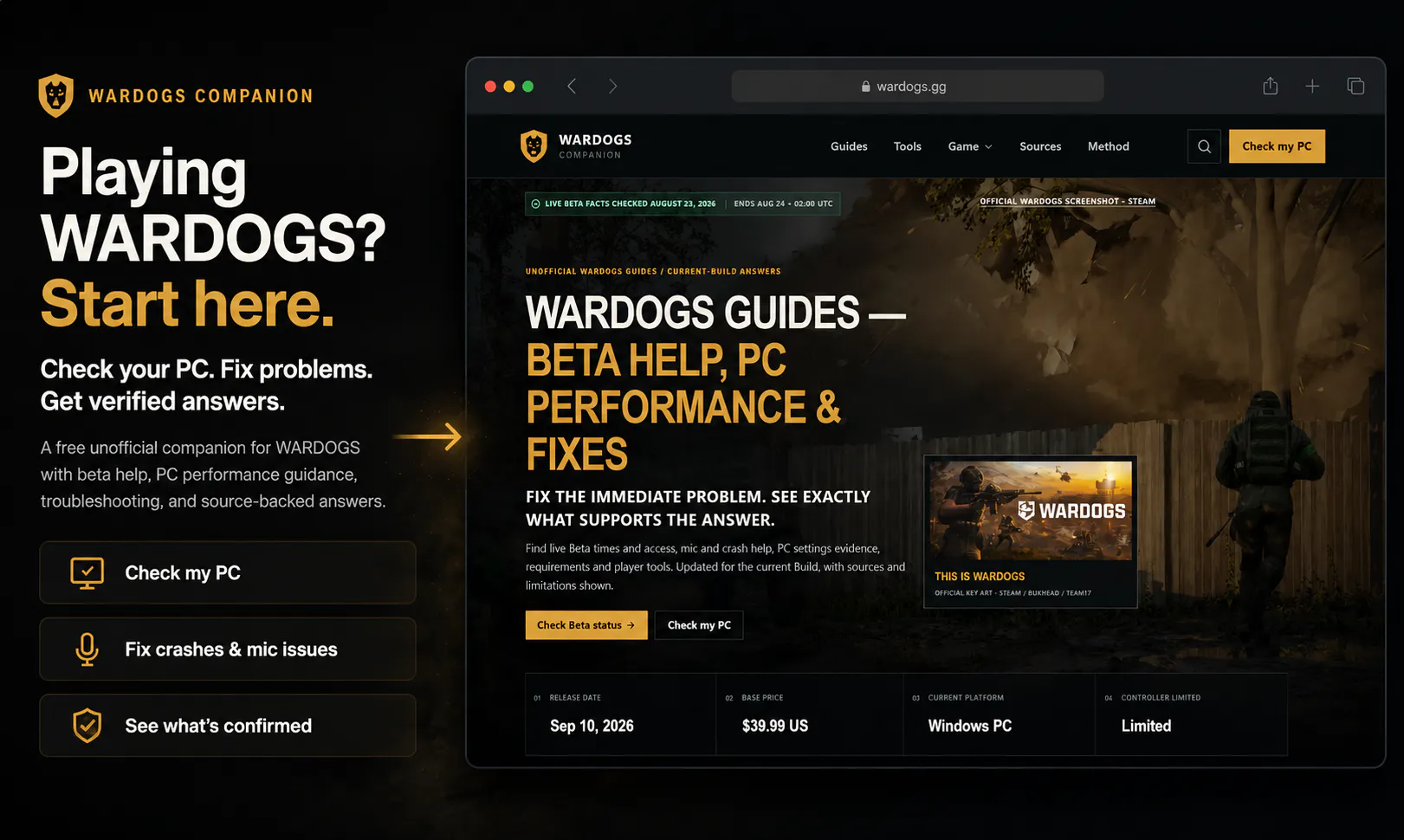 WARDOGS Companion gallery image
