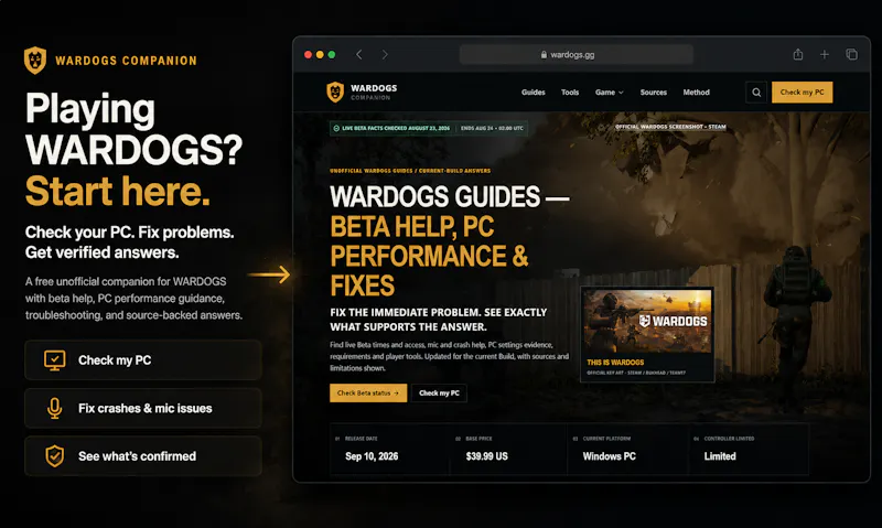 WARDOGS Companion screenshot 3