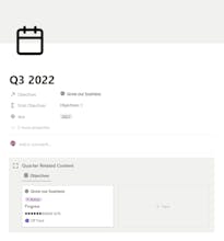 Advanced OKR gallery image