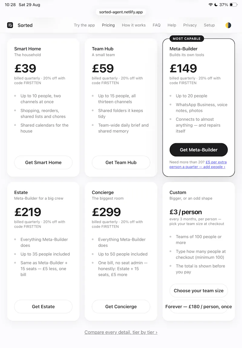 Sorted screenshot 3