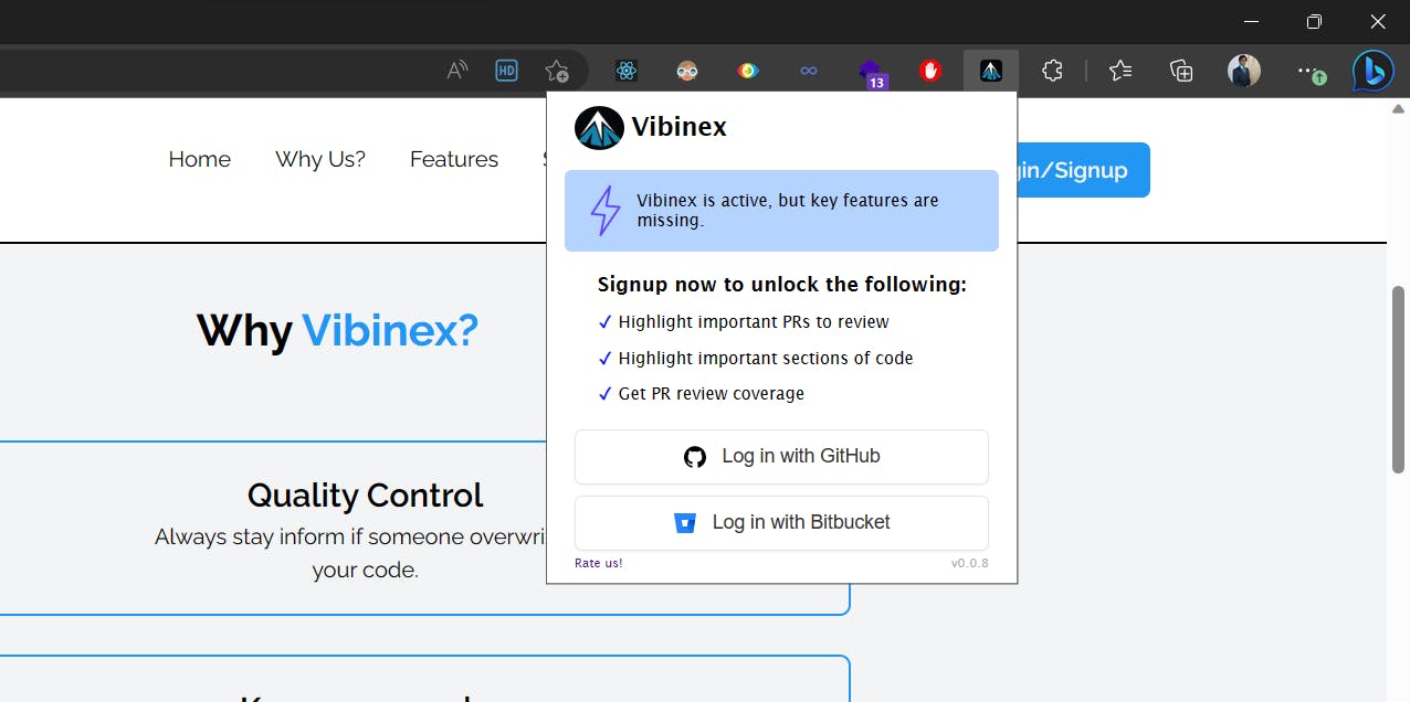 Vibinex Code-Review media 2