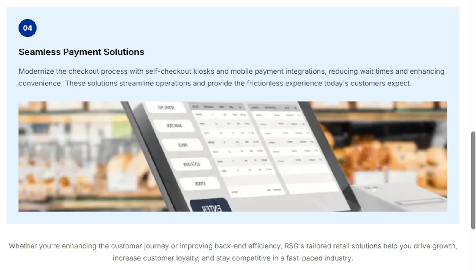 Retail Technology Solutions screenshot 3