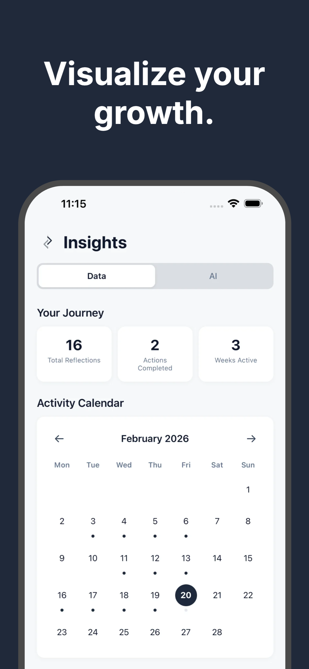 Retrospect: Reflect & Grow - Screenshot 5 showing product features and functionality