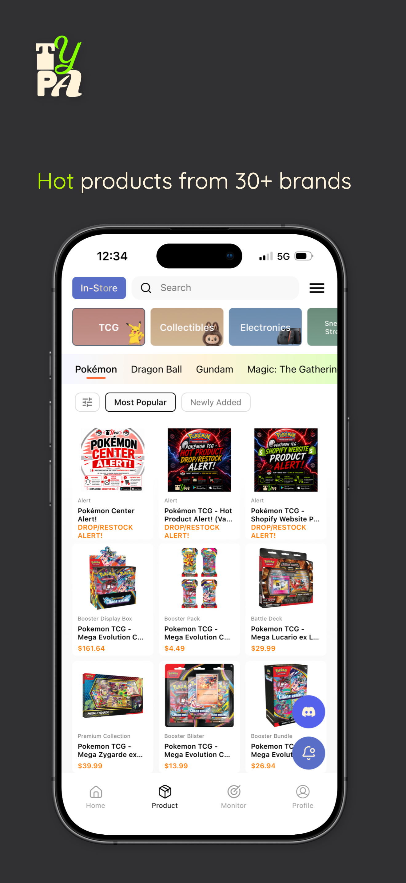 TYPA App gallery image