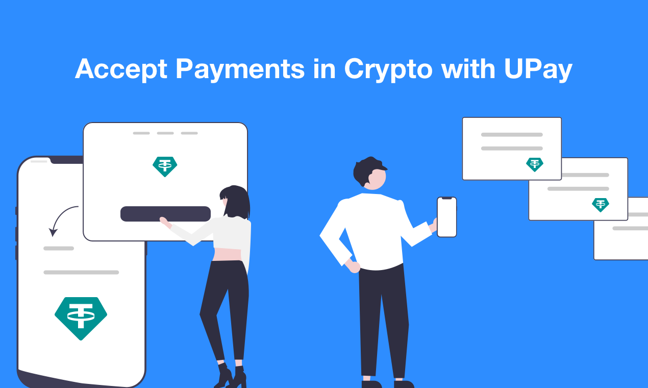 วิธีการรักษา - ยอมรับการชำระเงินใน crypto (Tether USDT) ด้วย upay media 1