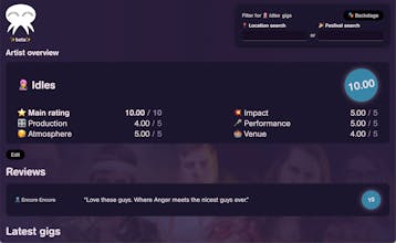 Home - Encore! Encore! Concert reviews gallery image