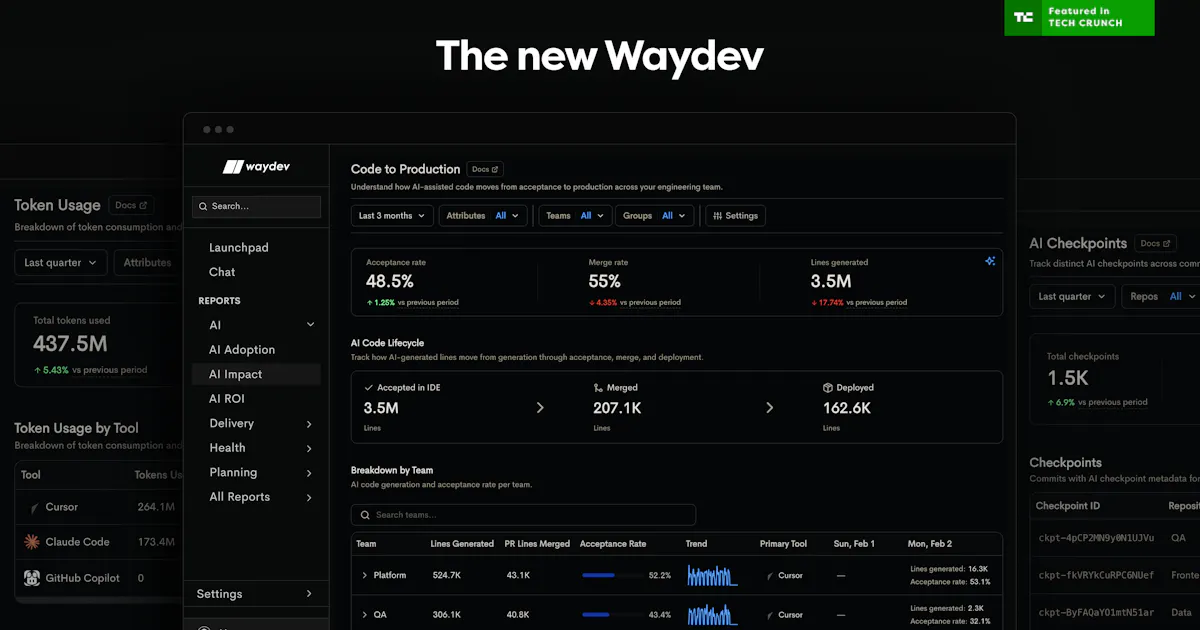 Waydev Agent