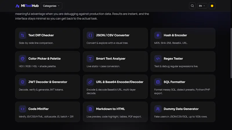 MiToolHub screenshot 2