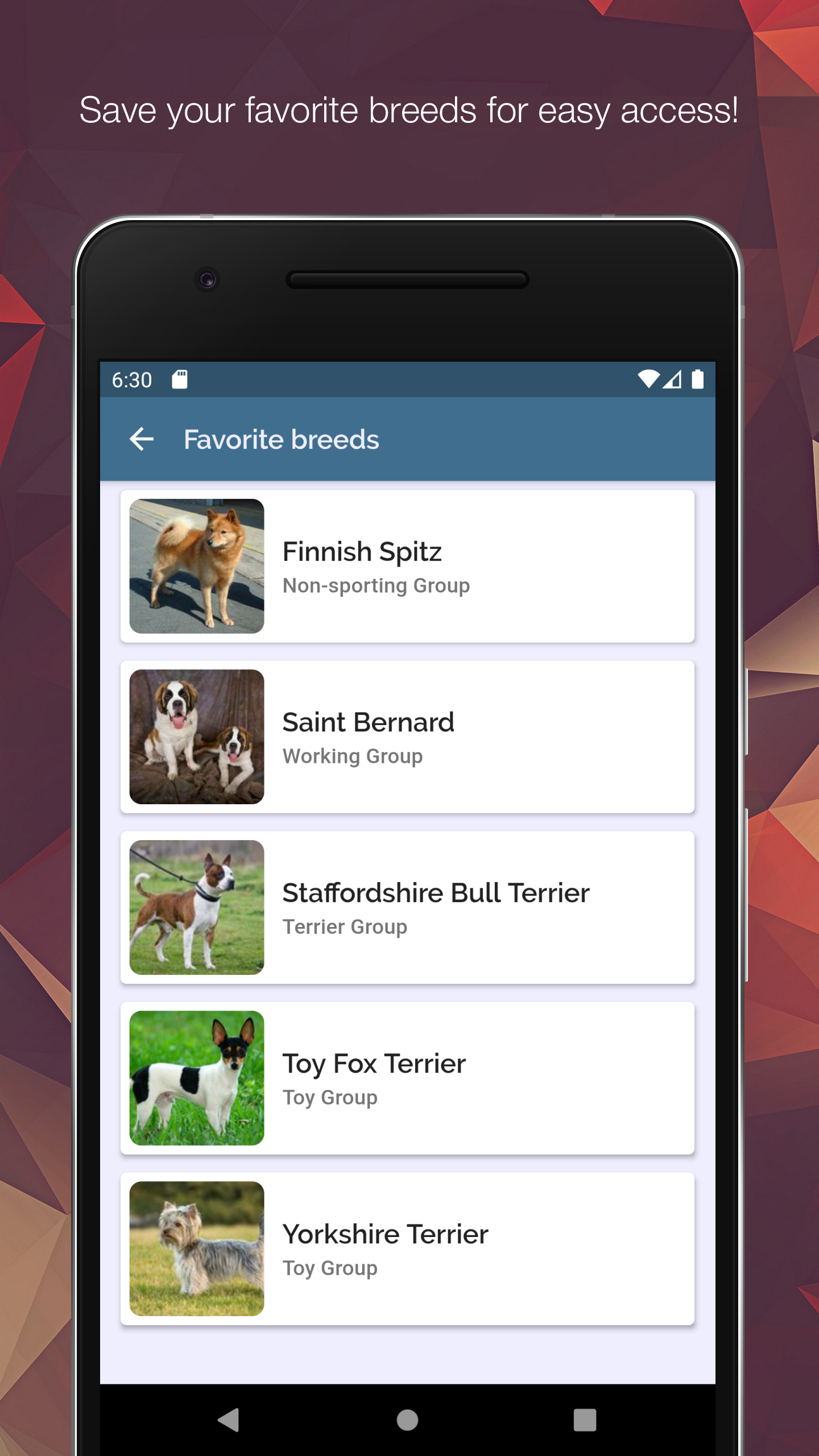 Doggypedia - Dog breeds encyclopedia app gallery image