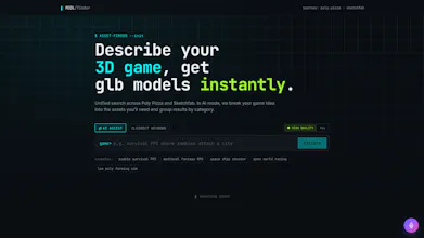 MODL // 3D asset finder for game devs gallery image