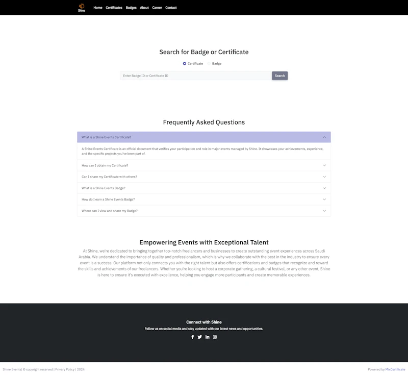 MixCertificate screenshot 16