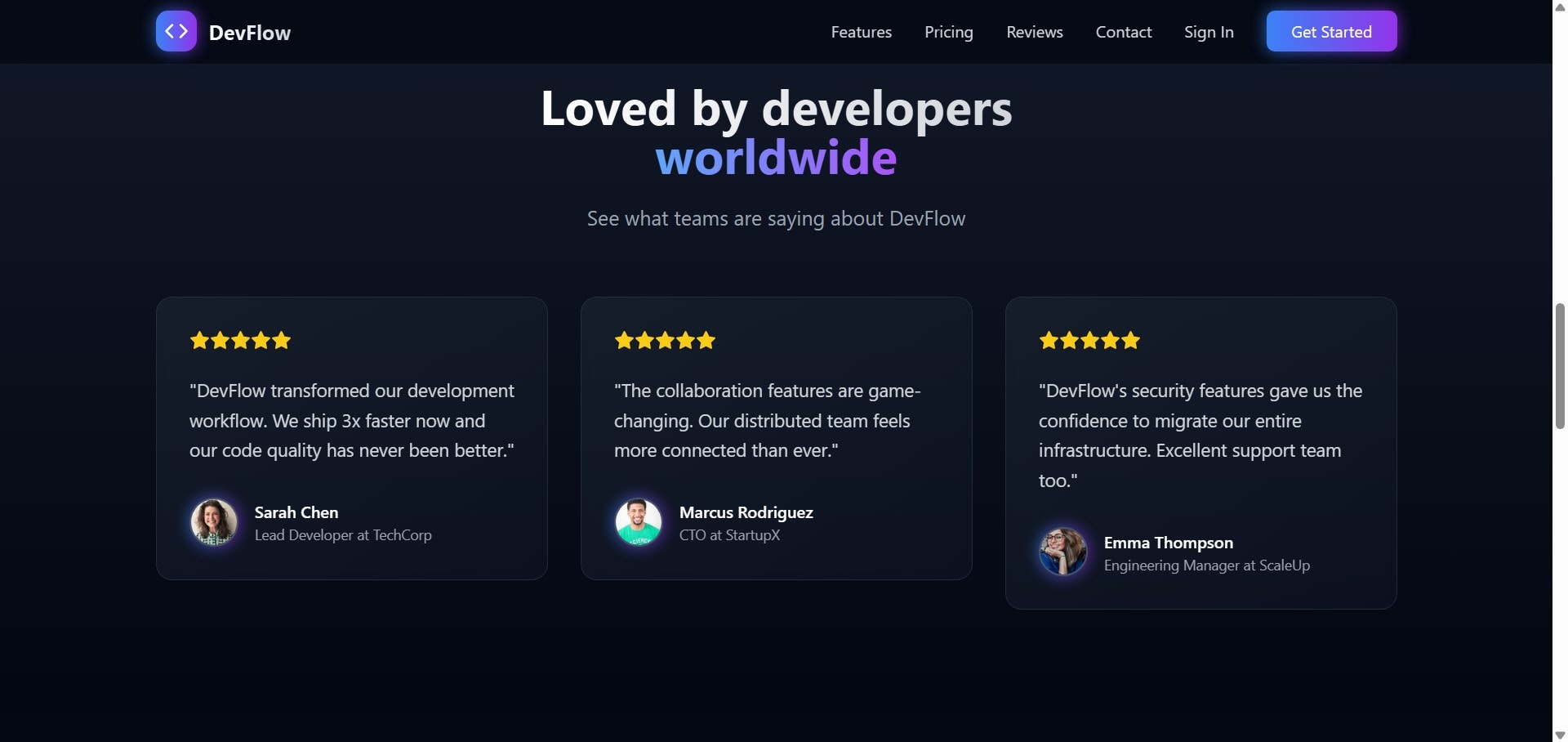 DevFlow gallery image