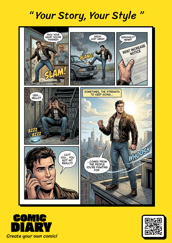 Comic Diary - Screenshot 3 showing product features and functionality