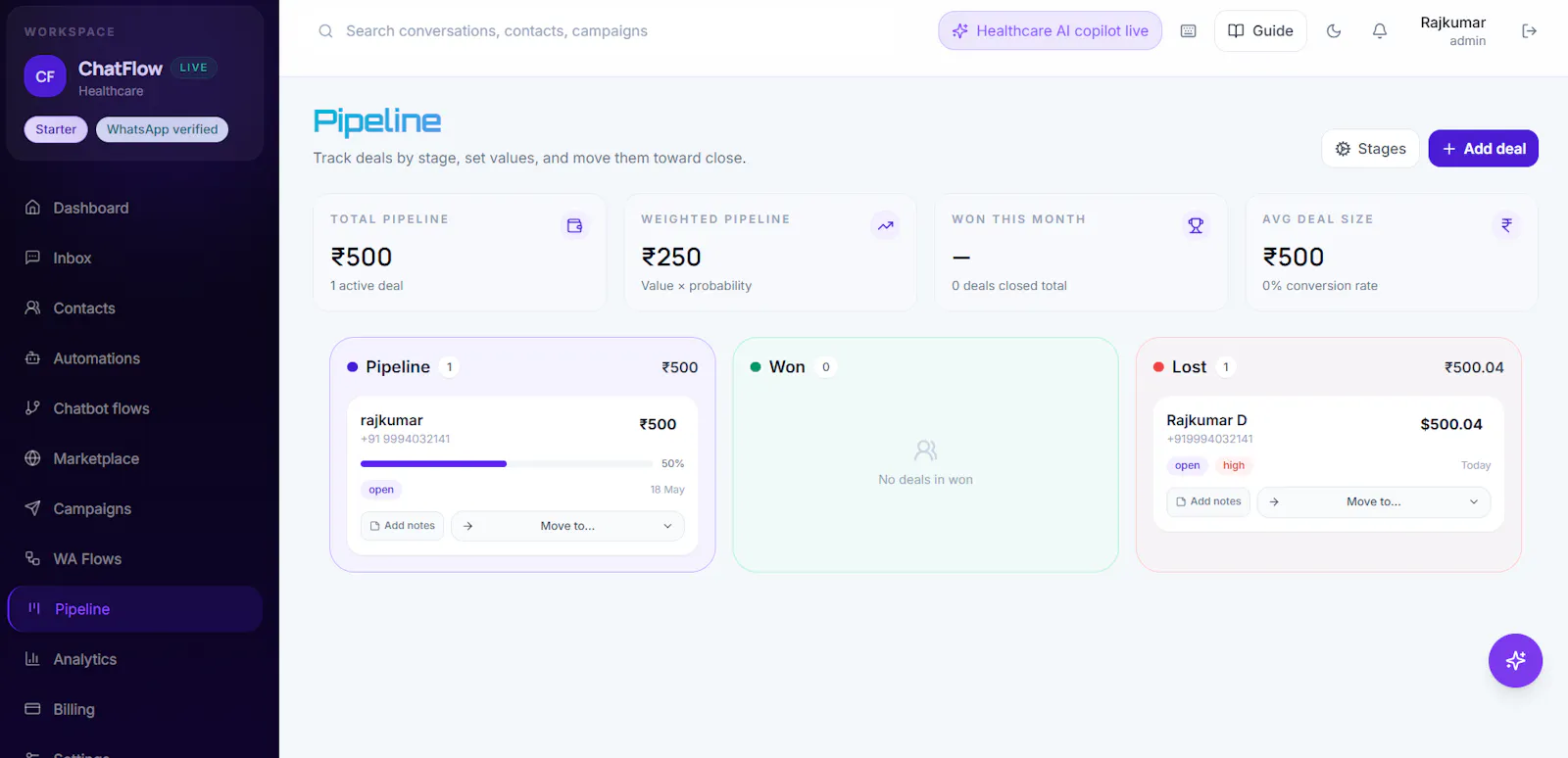 ChatFlow by Novynix screenshot 1