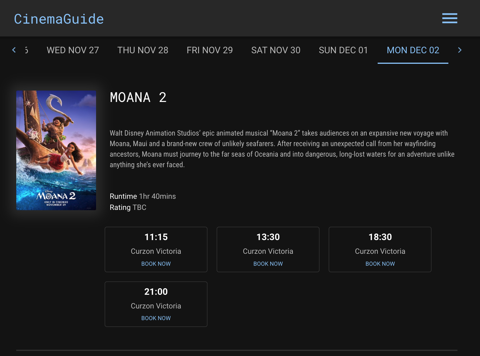 Media Cinemaguide 3