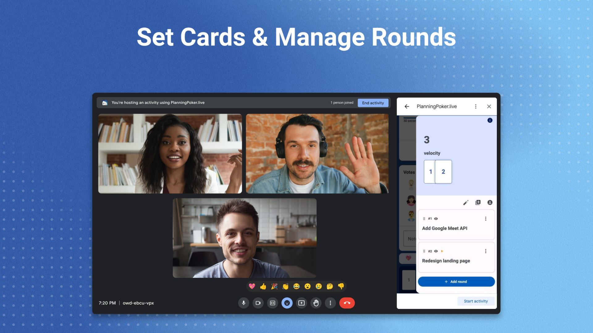 PlanningPoker for Google Meet media 4
