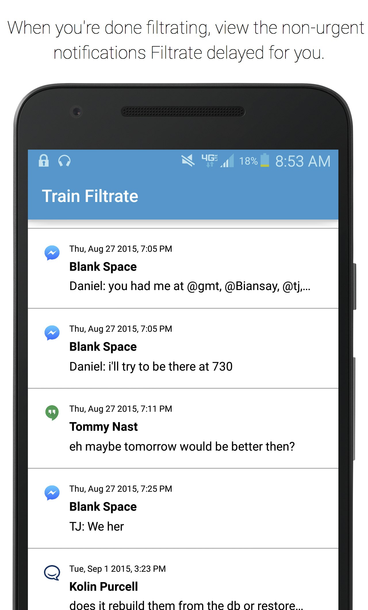 Filtrate - Smart Notification Filter gallery image