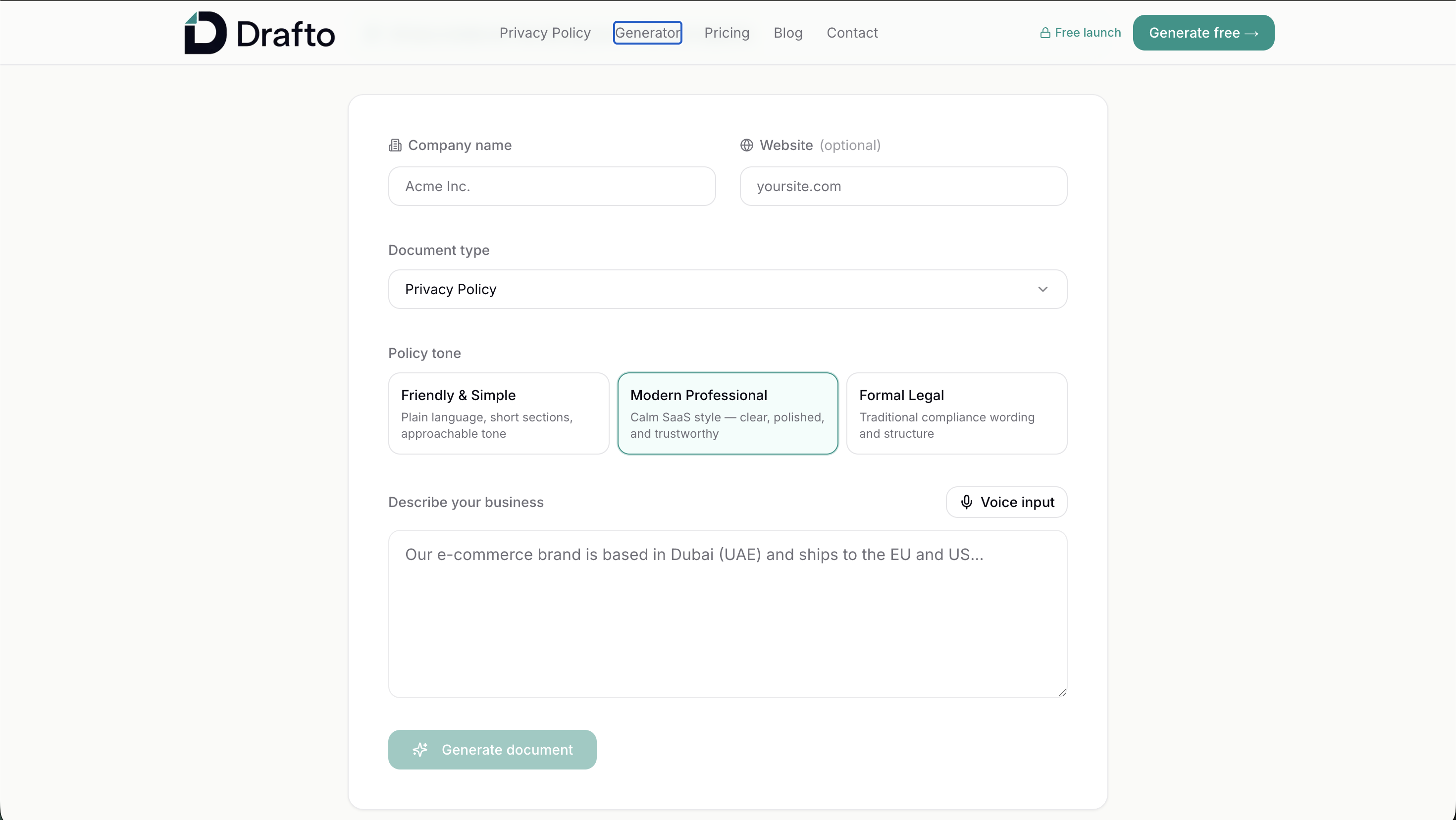 Drafto gallery image