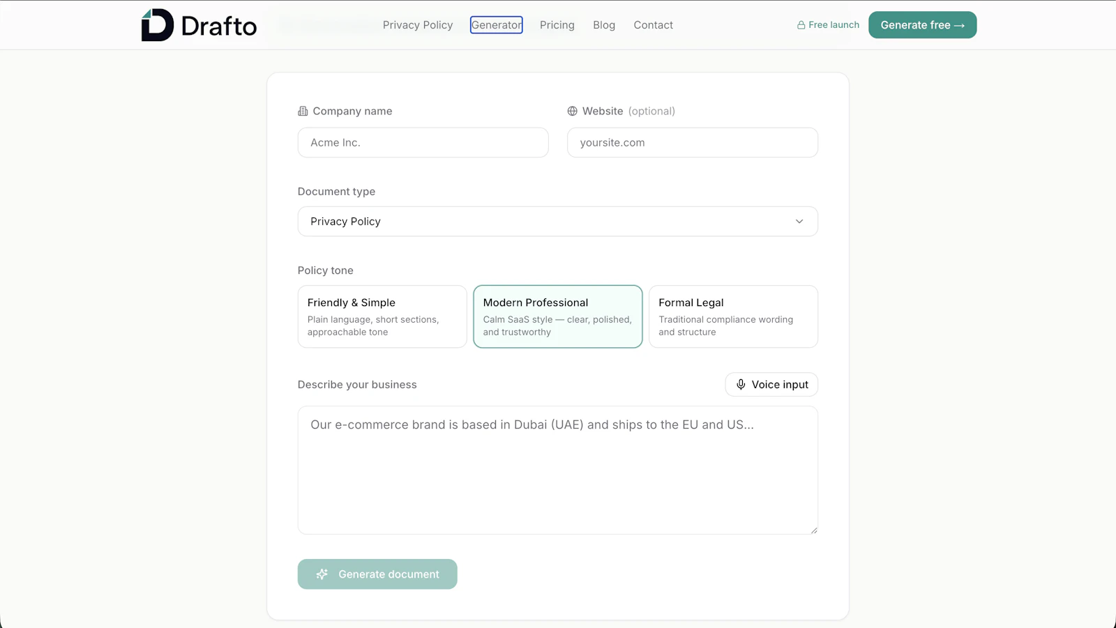 Drafto screenshot 3