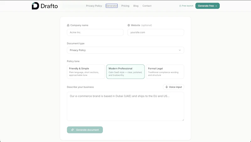 Drafto screenshot 3
