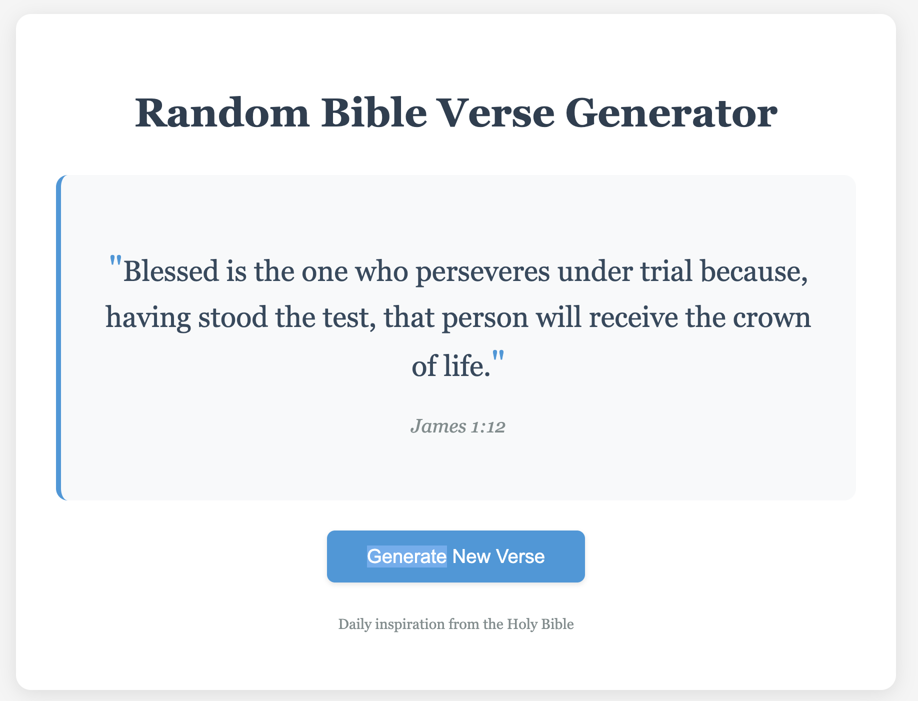 Random Bible Verse Generator gallery image
