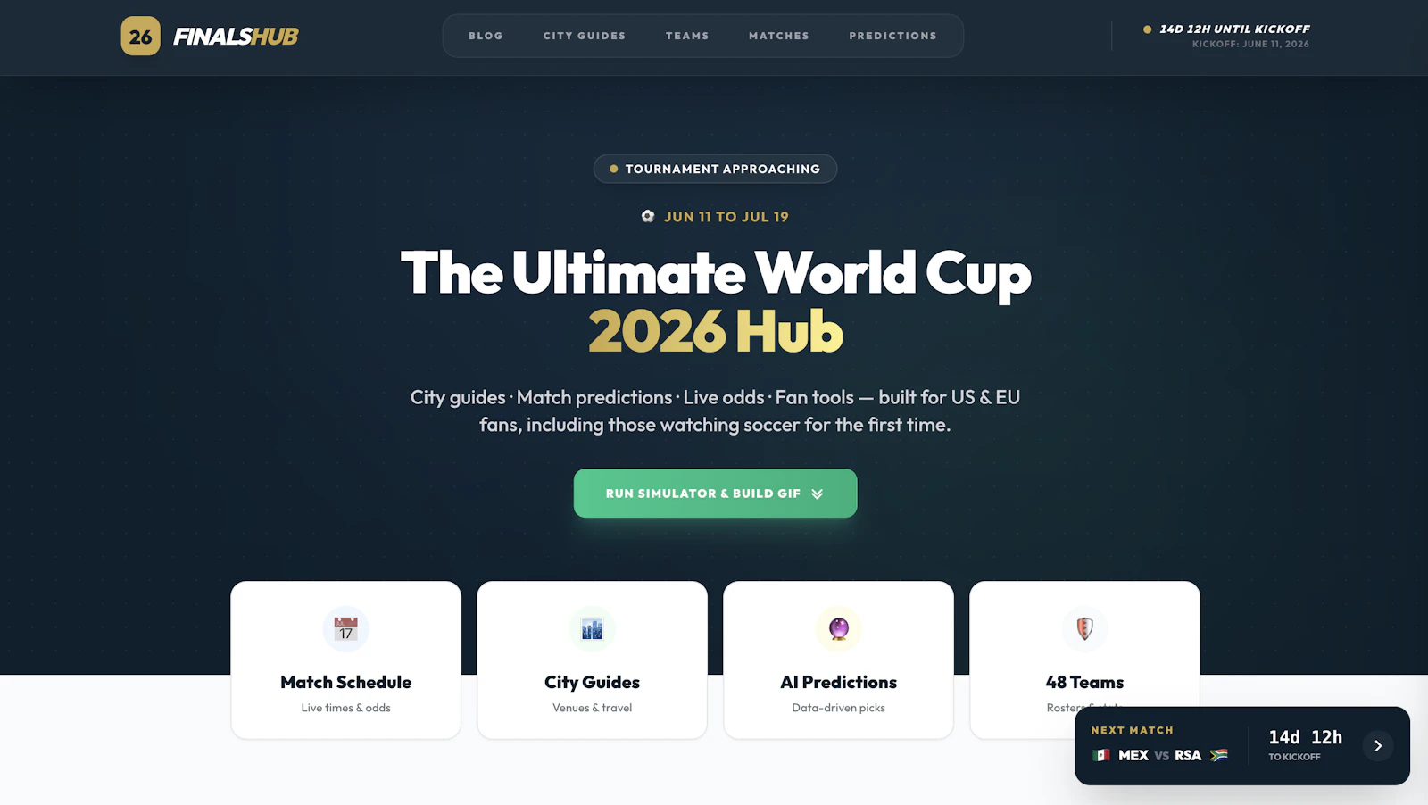 Finals26: World Cup Predictor screenshot 3