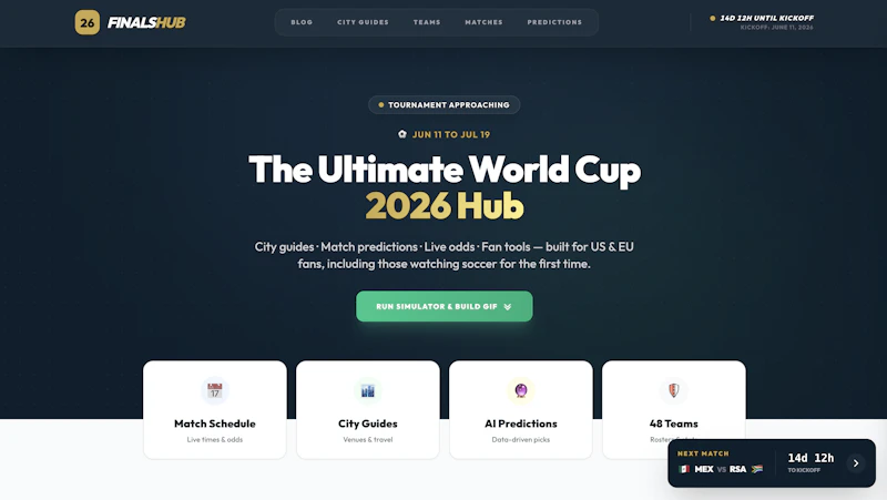 Finals26: World Cup Predictor screenshot 3