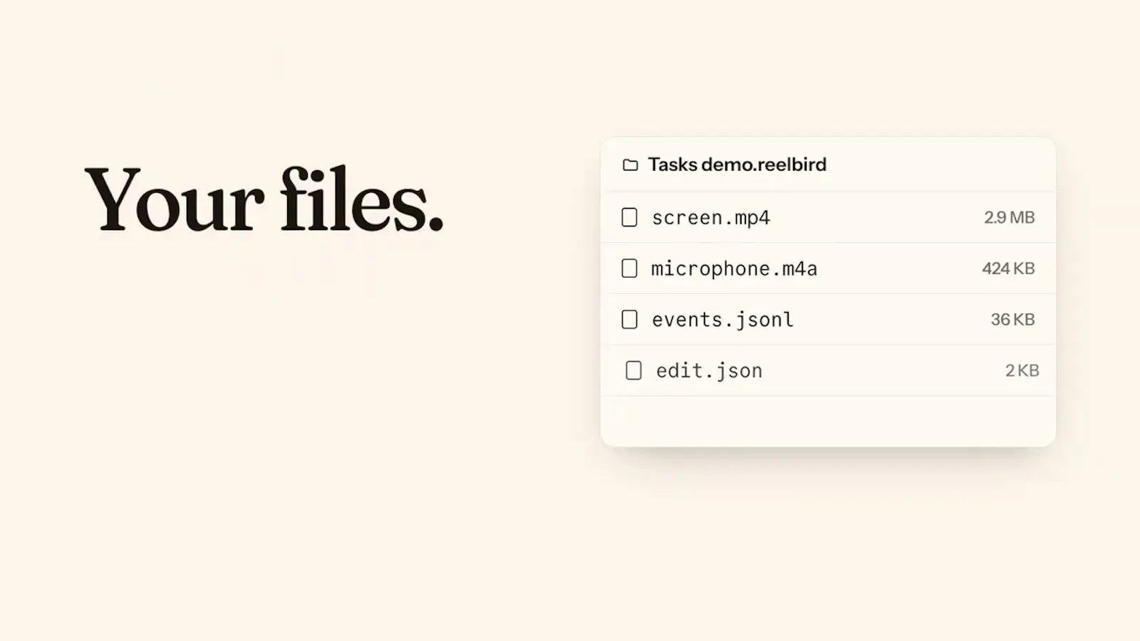 Reelbird screenshot 1 (video preview)