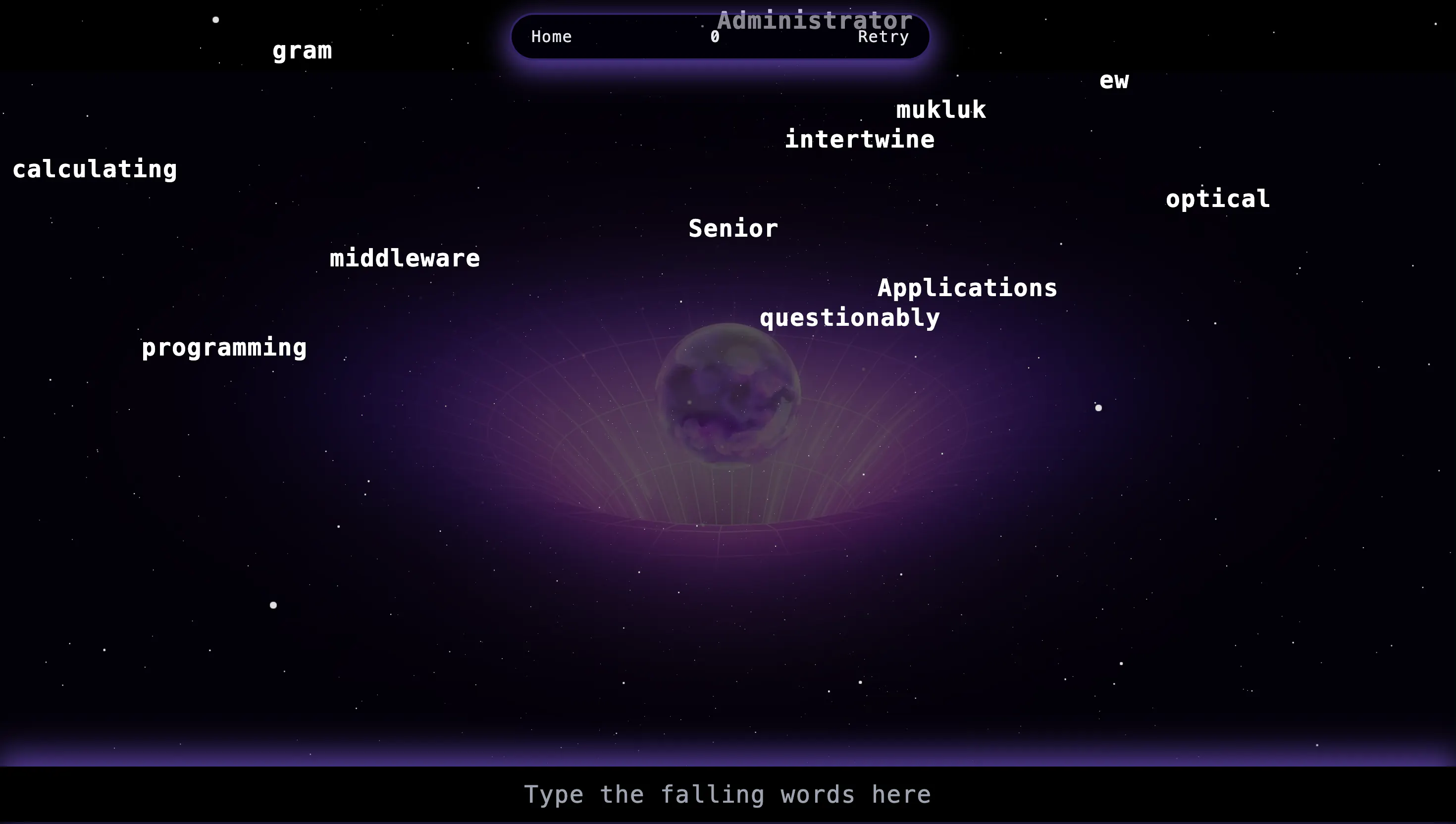 Typista screenshot