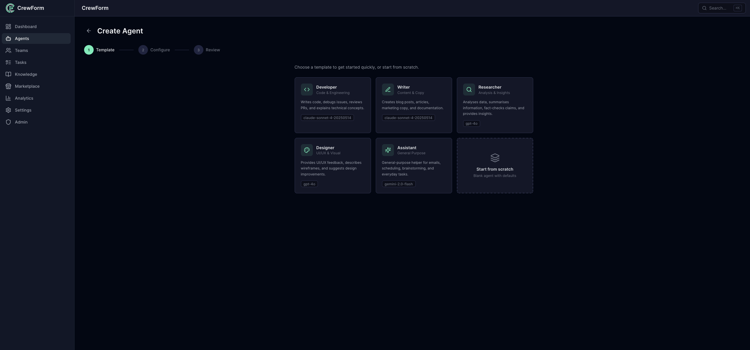 CrewForm gallery image