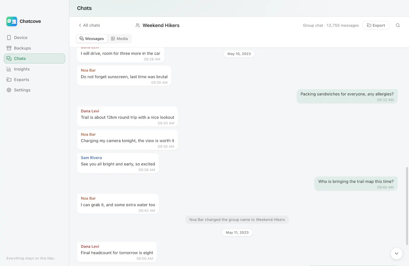 Chatcove screenshot 2
