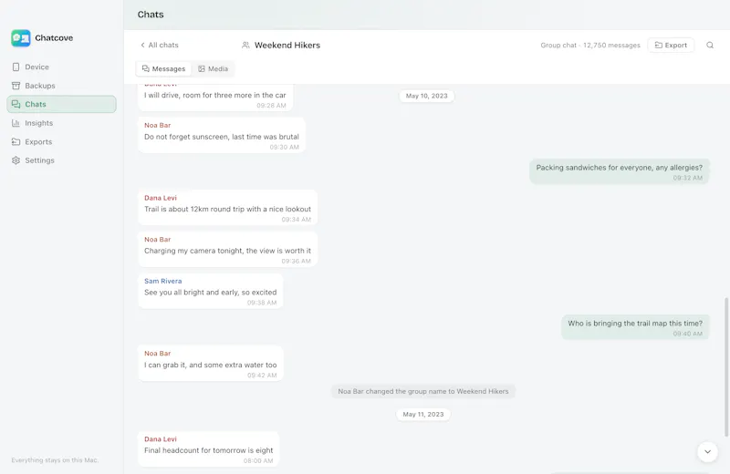 Chatcove screenshot 2