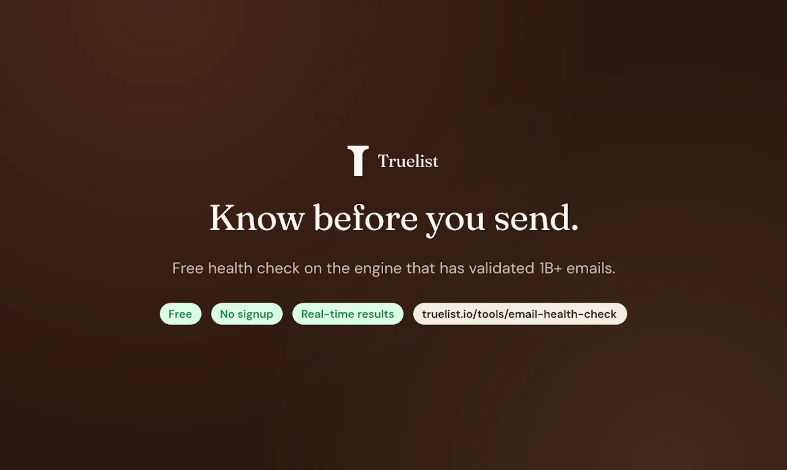 Email Health Check by Truelist screenshot 4