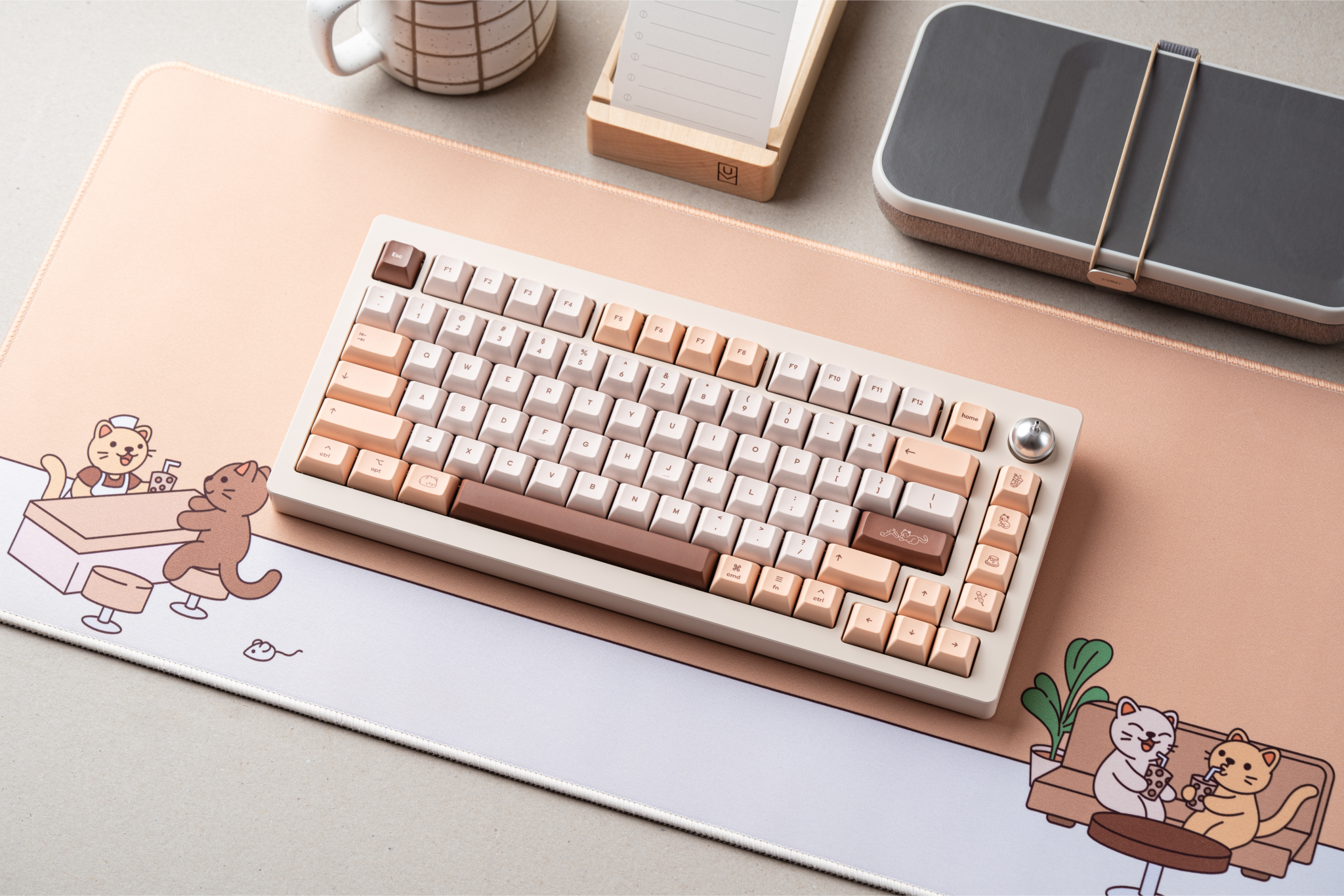 Sprout 75 - El teclado mecánico de té de burbujas media 4