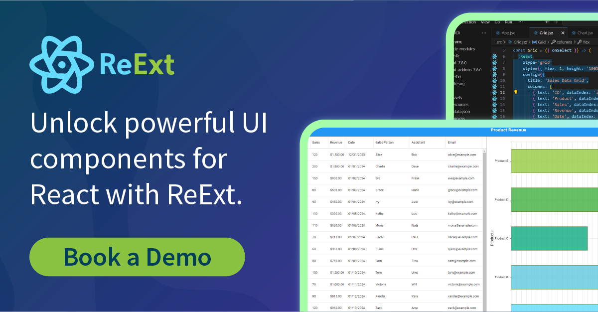 Reext - Bouw snel schaalbare react uis media 6