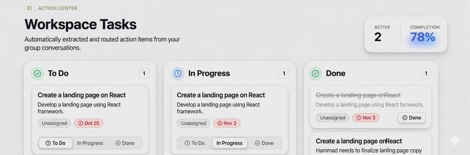 Organize AI screenshot 2