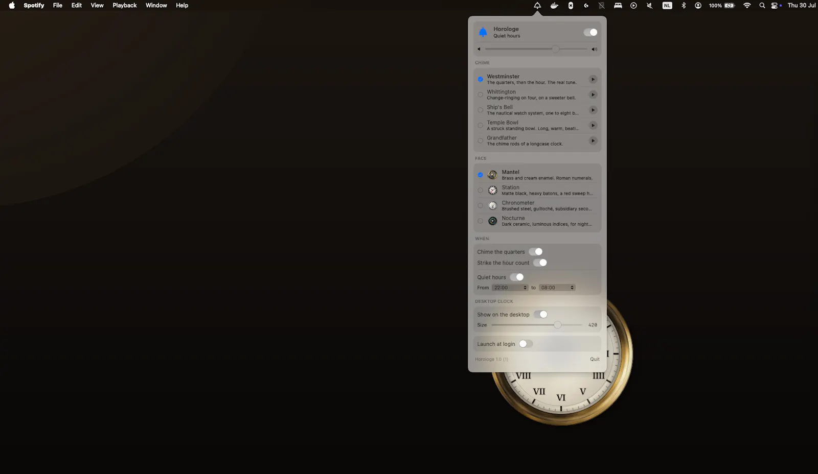 The chiming desk clock you don't need screenshot 5