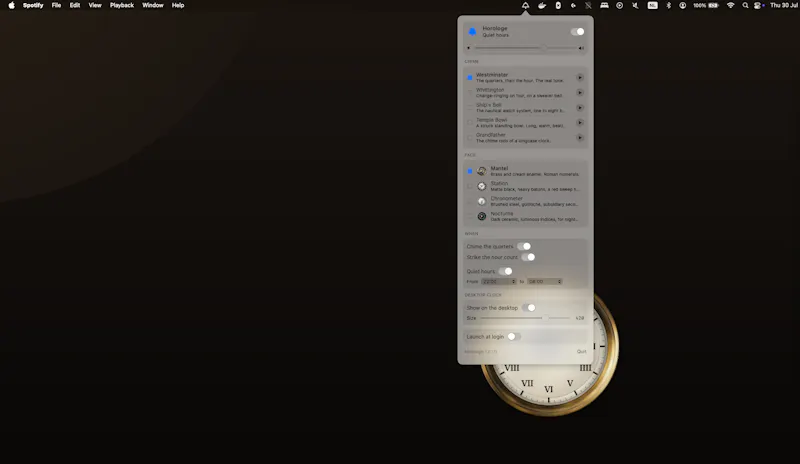 The chiming desk clock you don't need screenshot 5