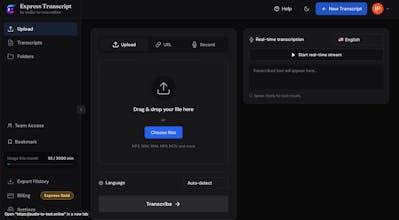 Express Transcript gallery image