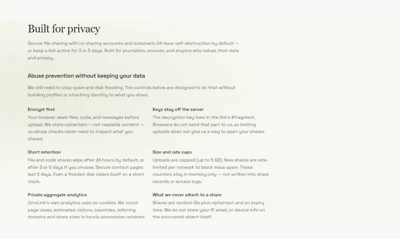 Zero Link screenshot 4