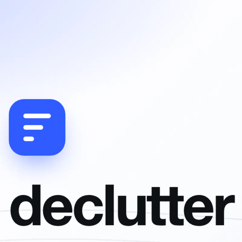 Declutter