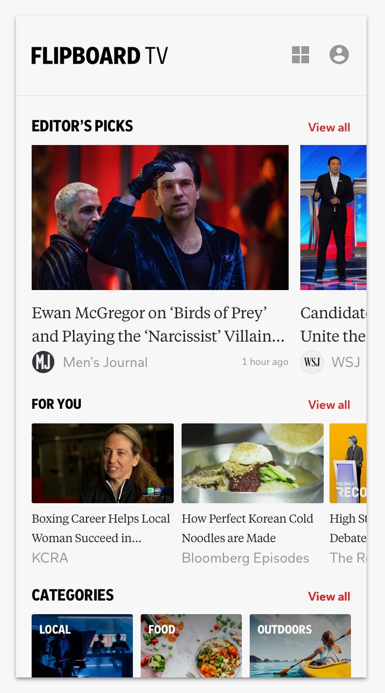 Flipboard TV gallery image