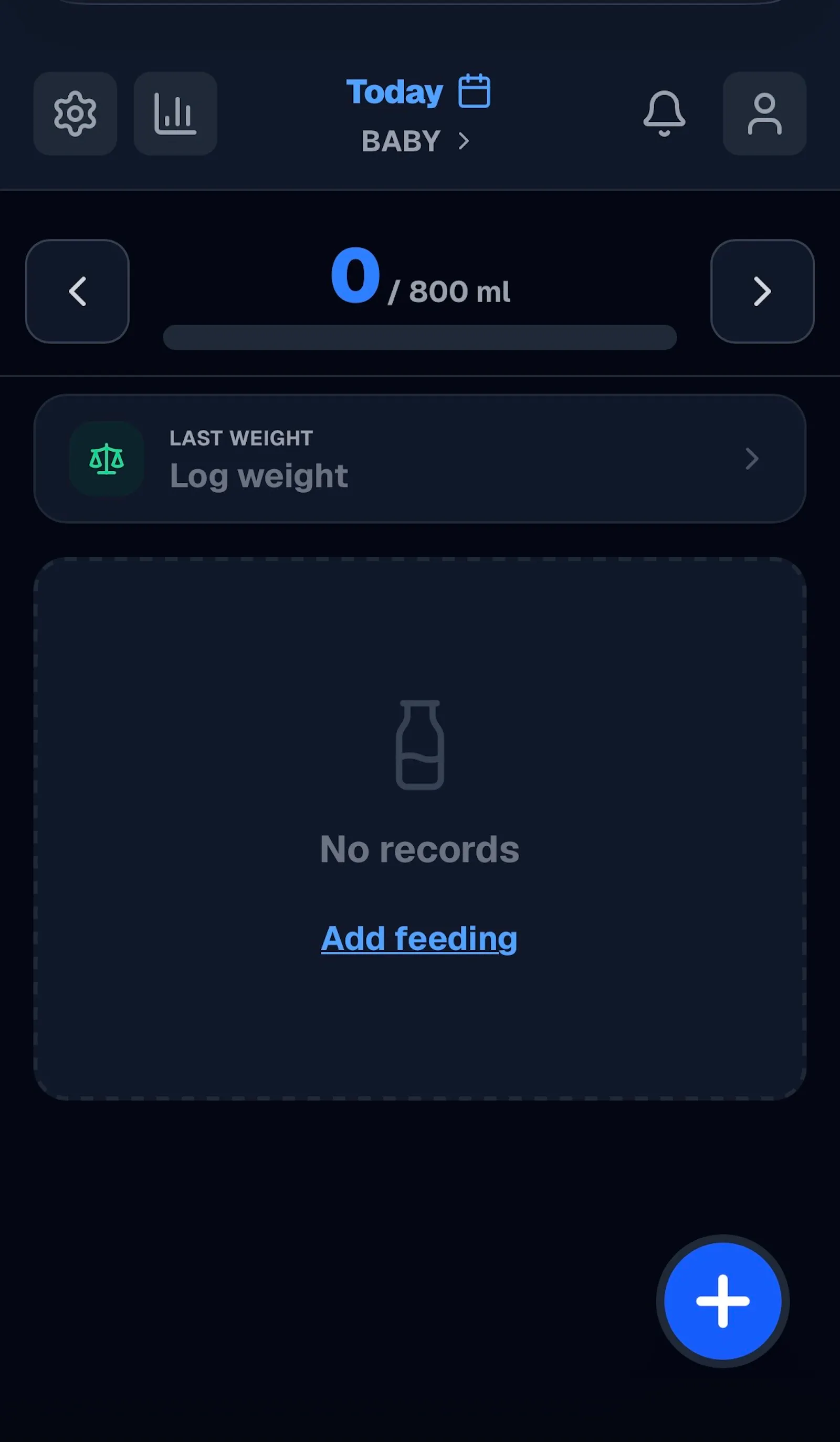 Baby Milk Tracker screenshot 3