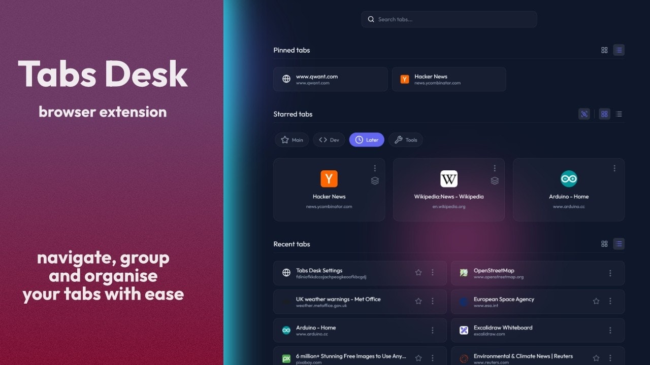 Tabs Desk gallery image