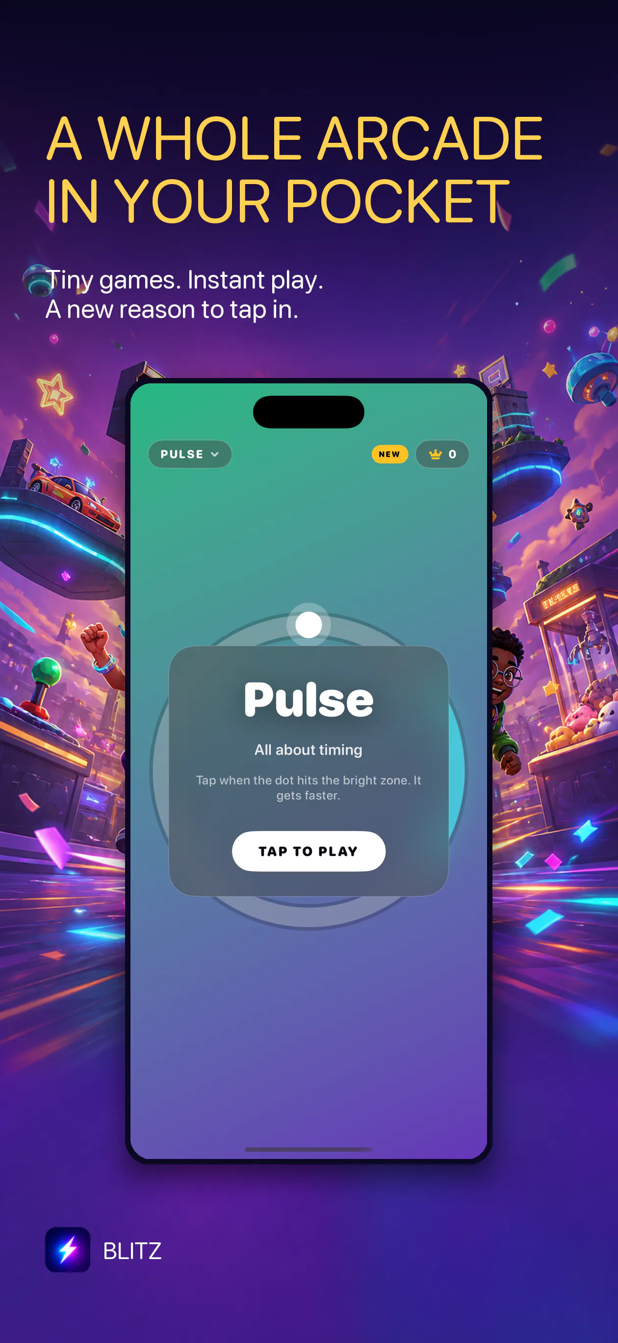 Blitz — A tiny arcade in your pocket gallery image