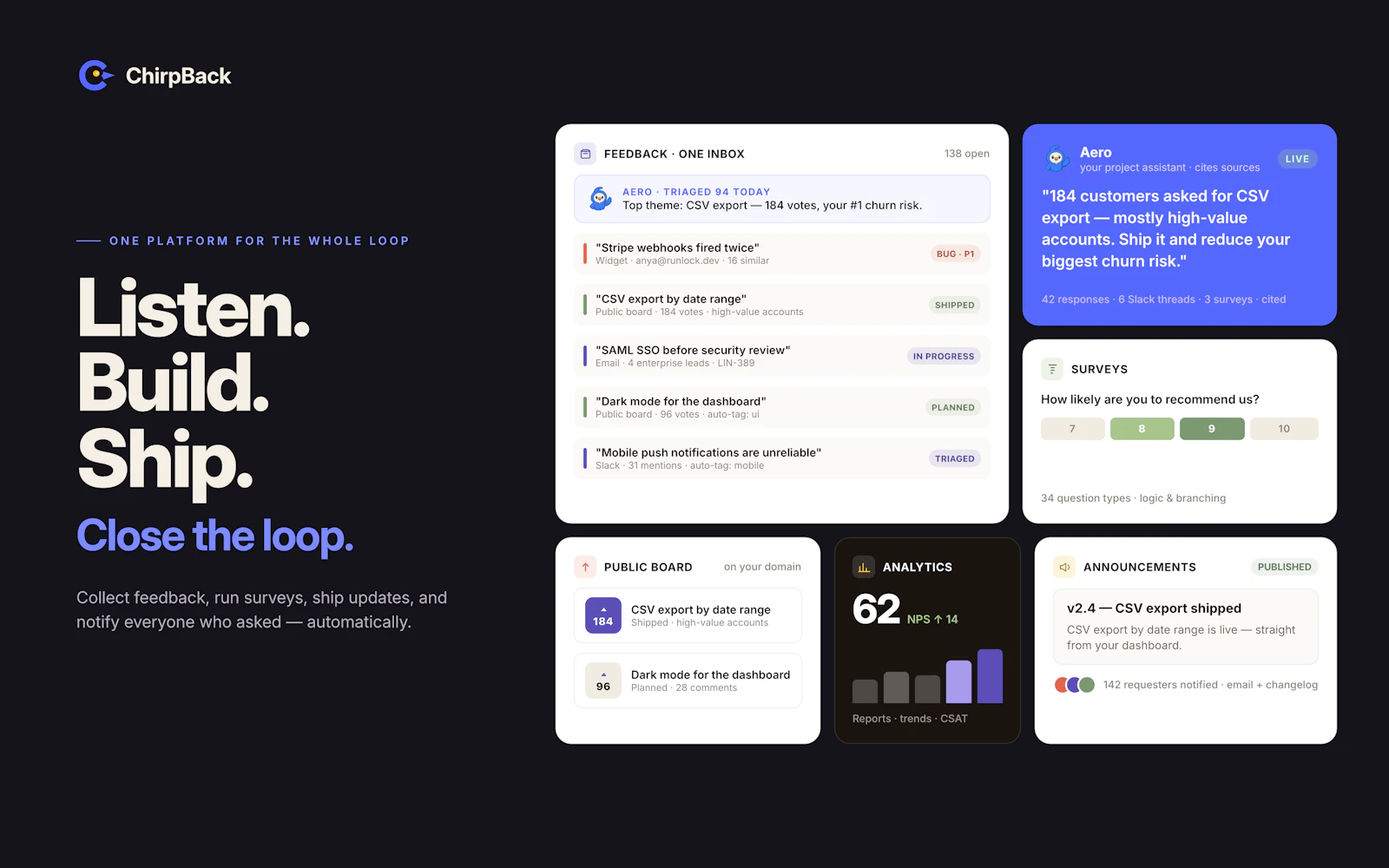 ChirpBack screenshot 2