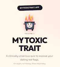 My Toxic Trait gallery image